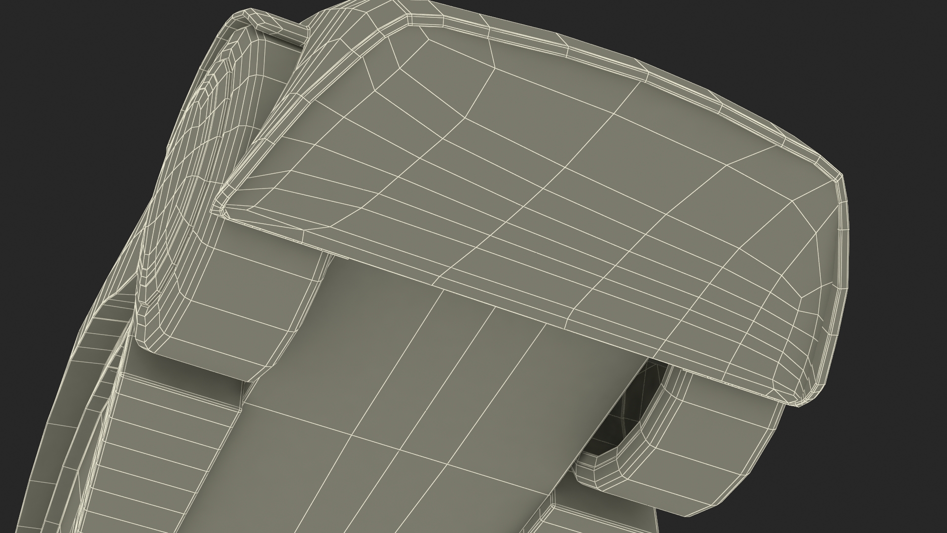 3D Sci-fi Car Trike Metallic Rigged for Cinema 4D