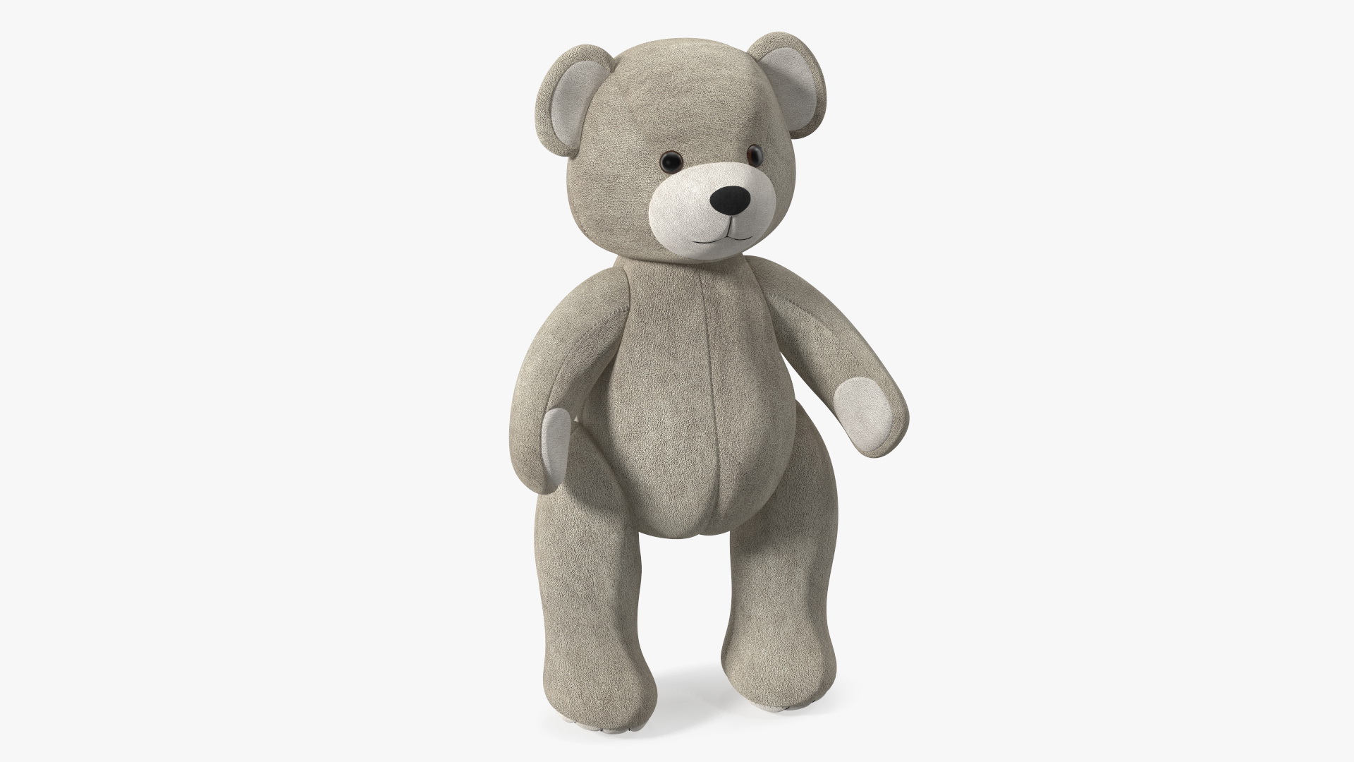 Teddy Bear Light Color Rigged 3D model