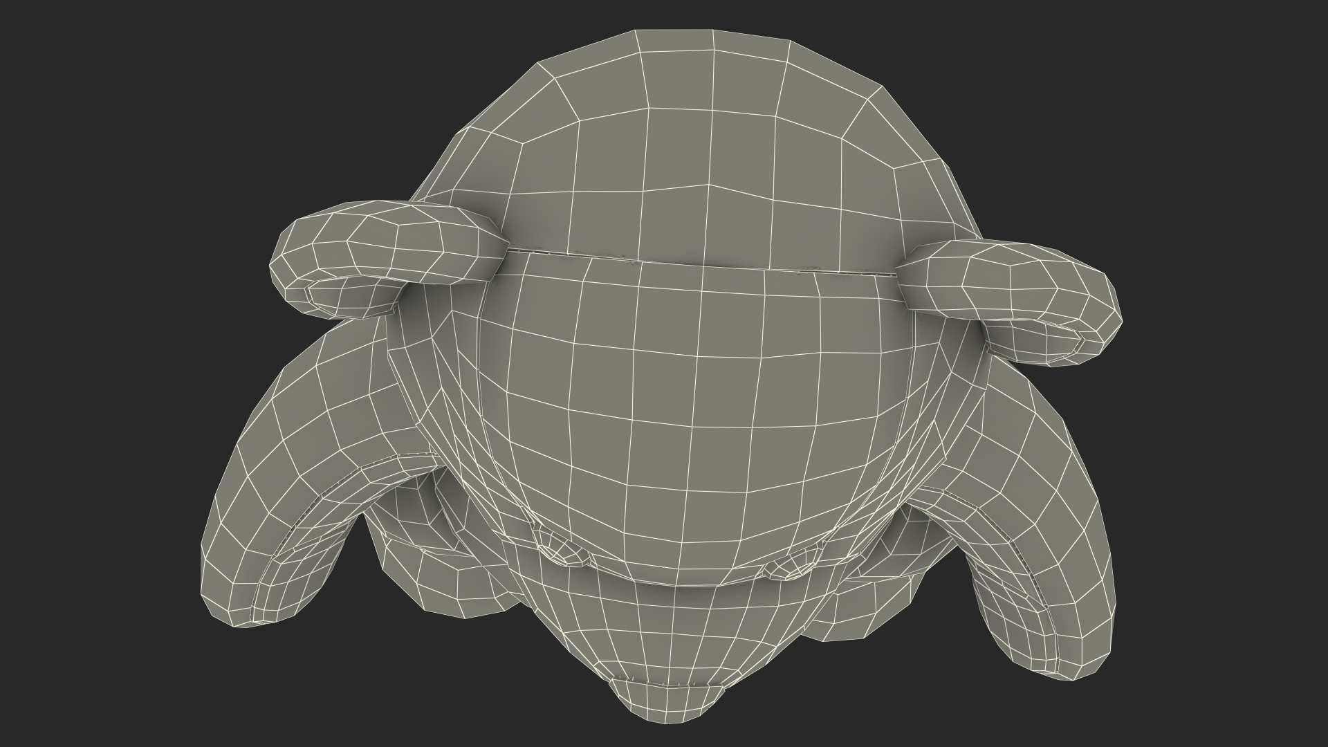 Teddy Bear Light Color Rigged 3D model