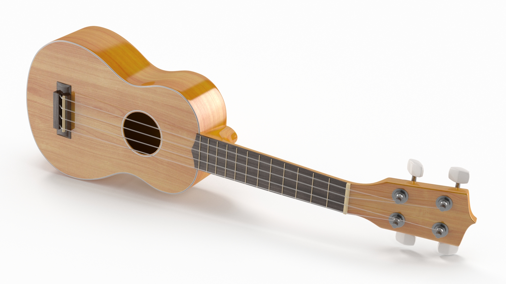 3D model Takamine Classic Ukulele Instrument