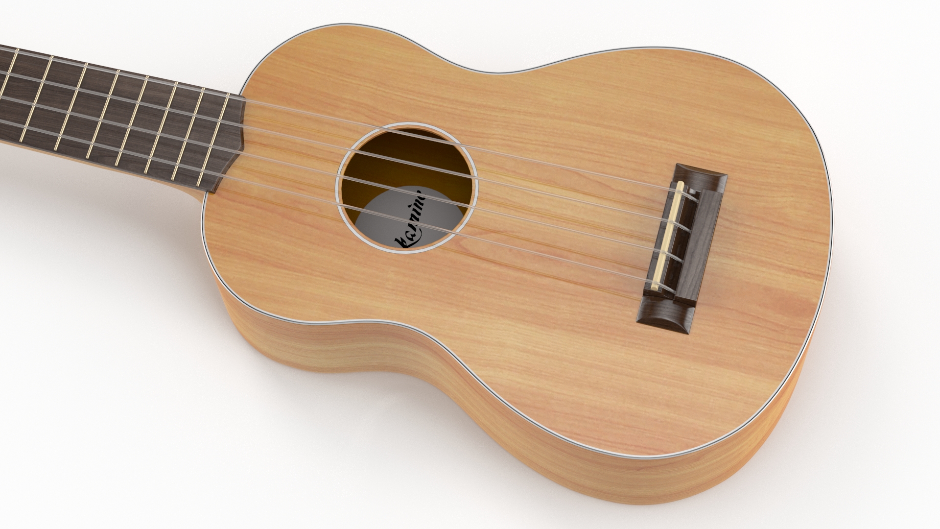 3D model Takamine Classic Ukulele Instrument