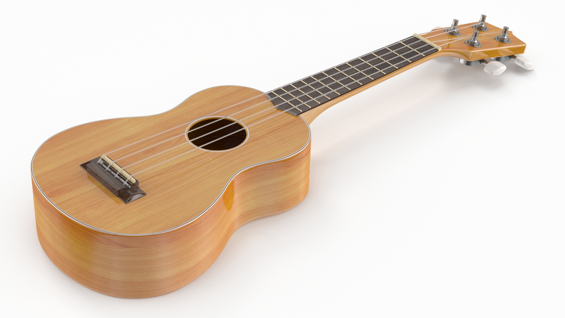 3D model Takamine Classic Ukulele Instrument