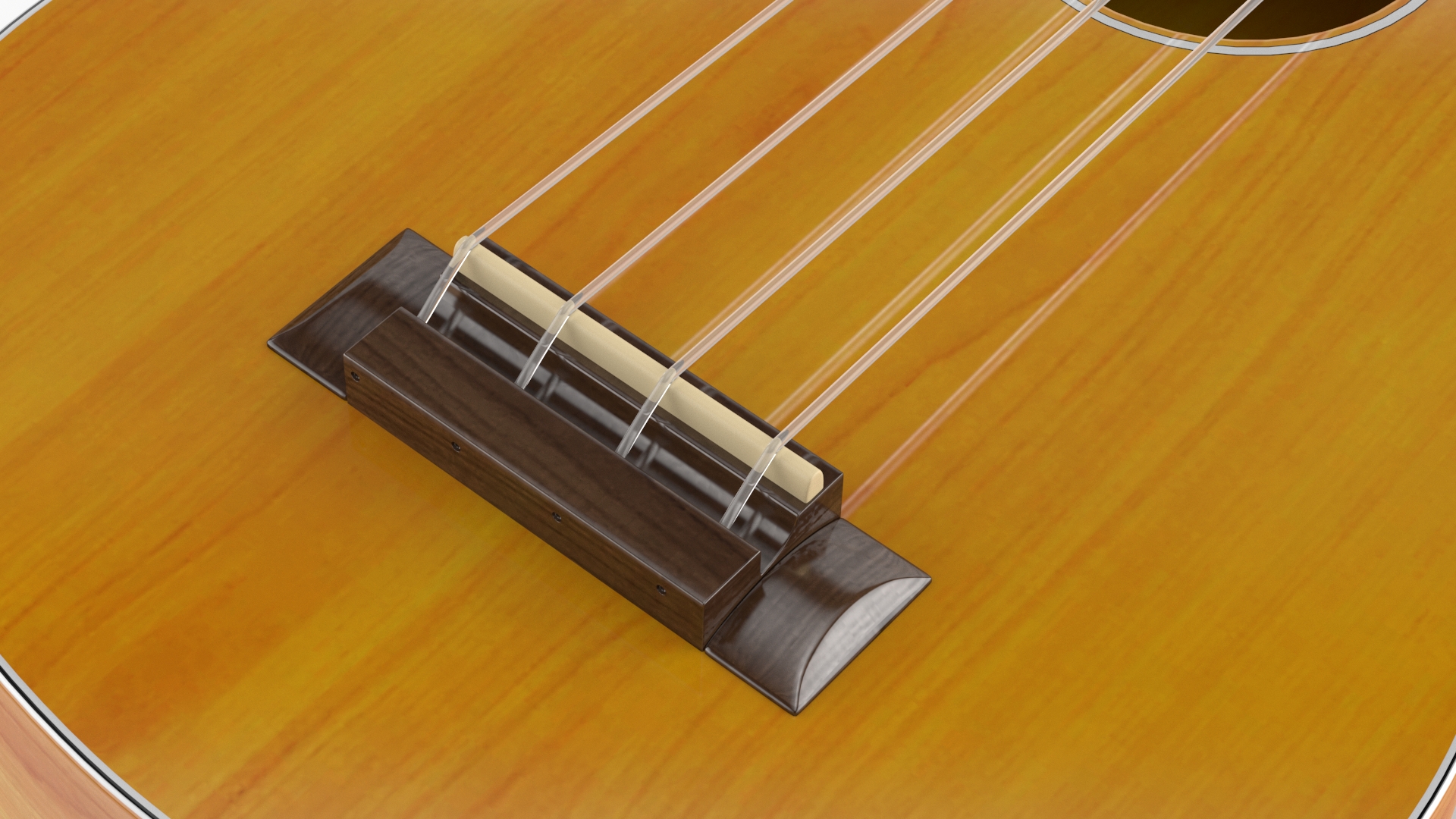 3D model Takamine Classic Ukulele Instrument