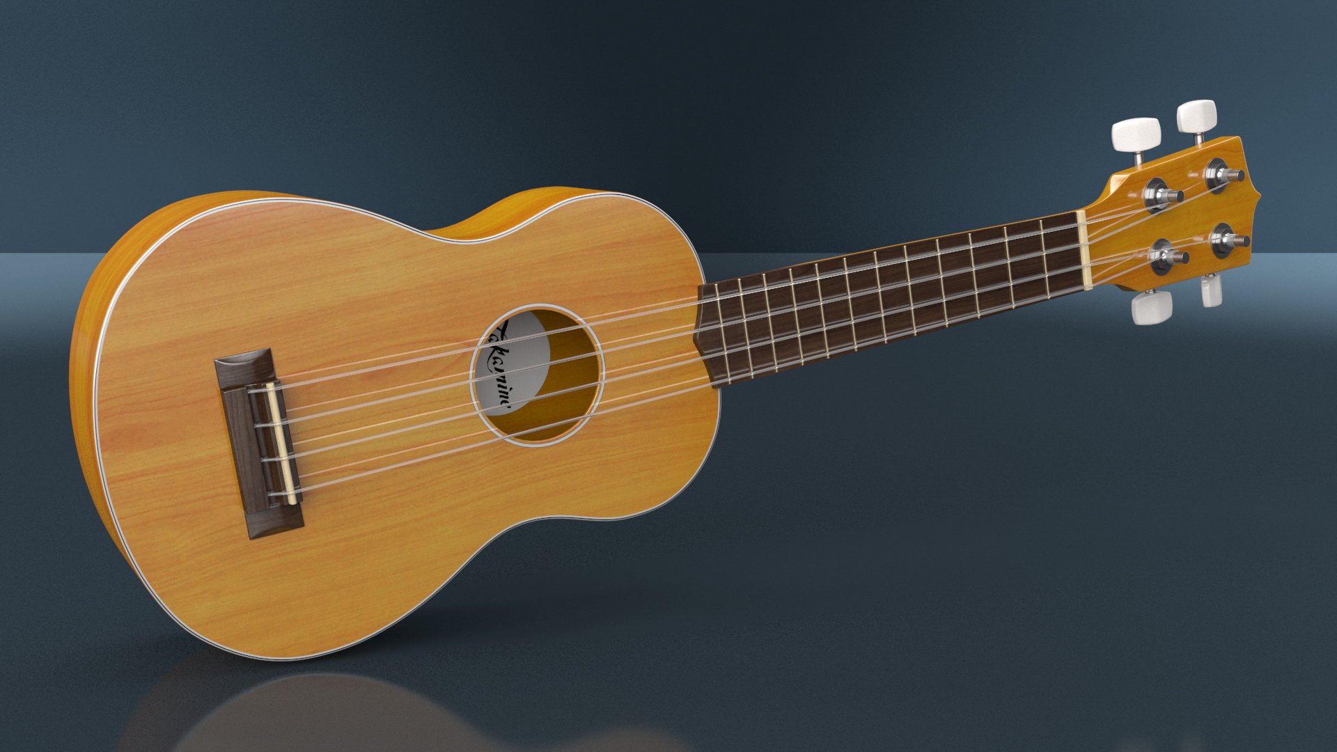 3D model Takamine Classic Ukulele Instrument