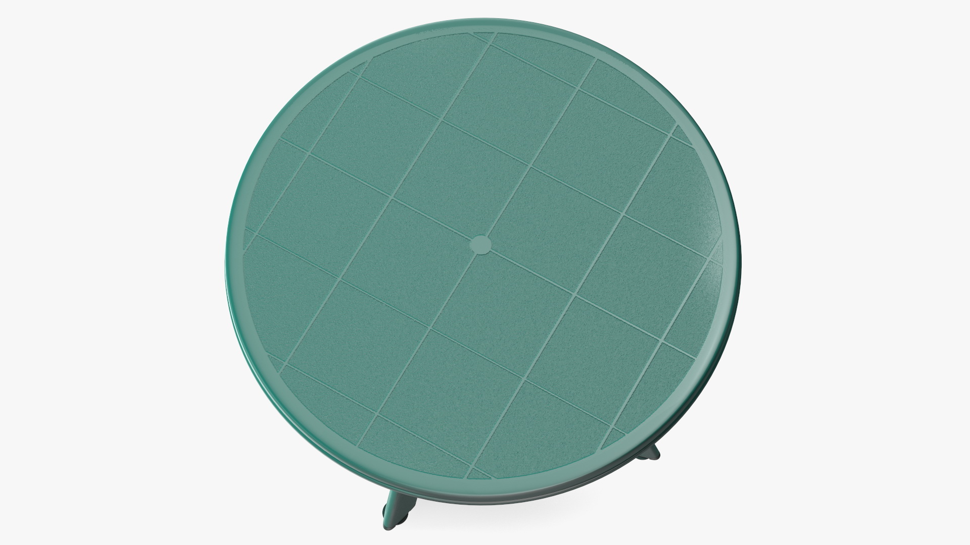 Plastic Table Green 3D model