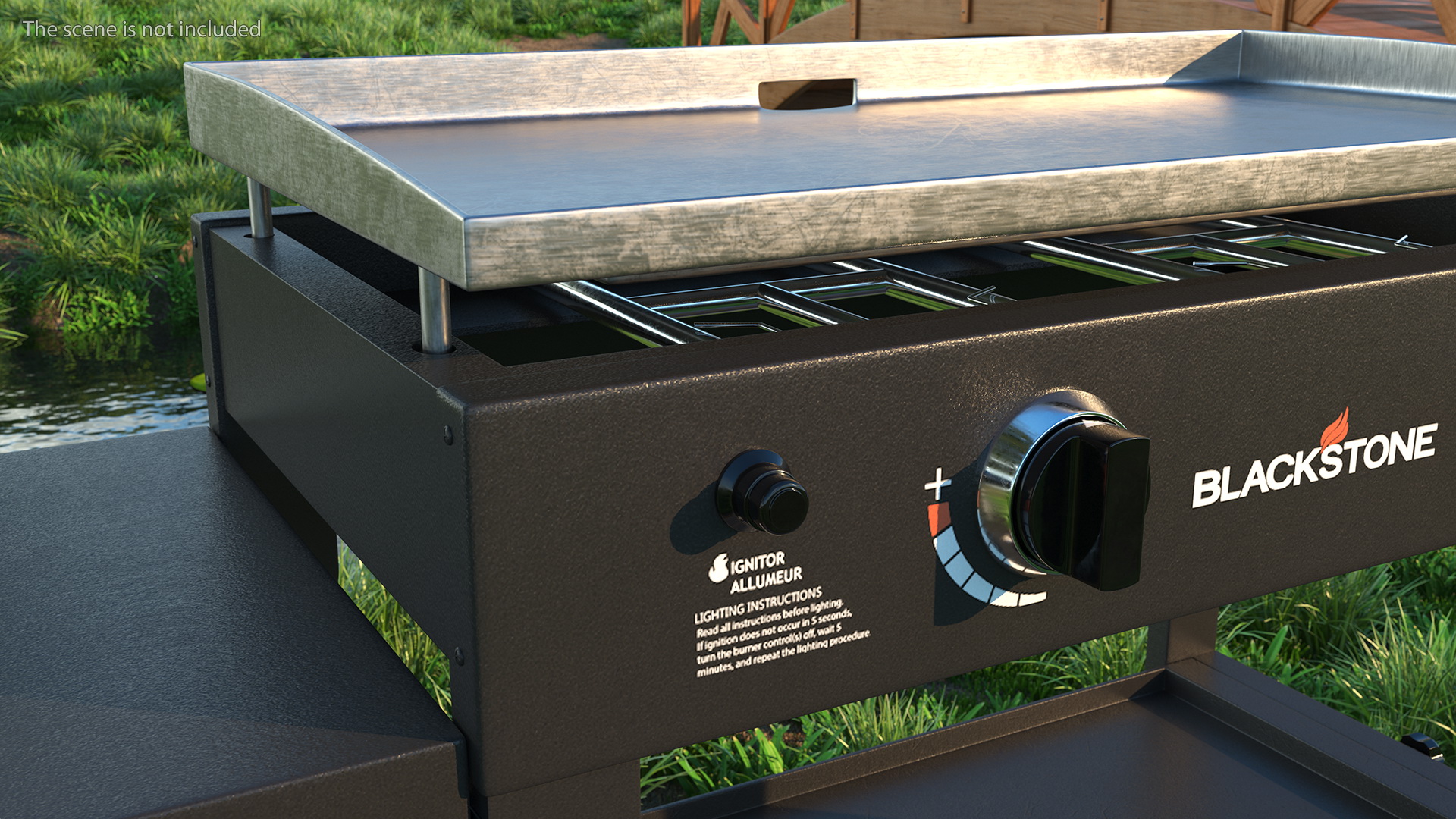 Blackstone 28 Inch Outdoor Flat Top Gas Griddle 3D