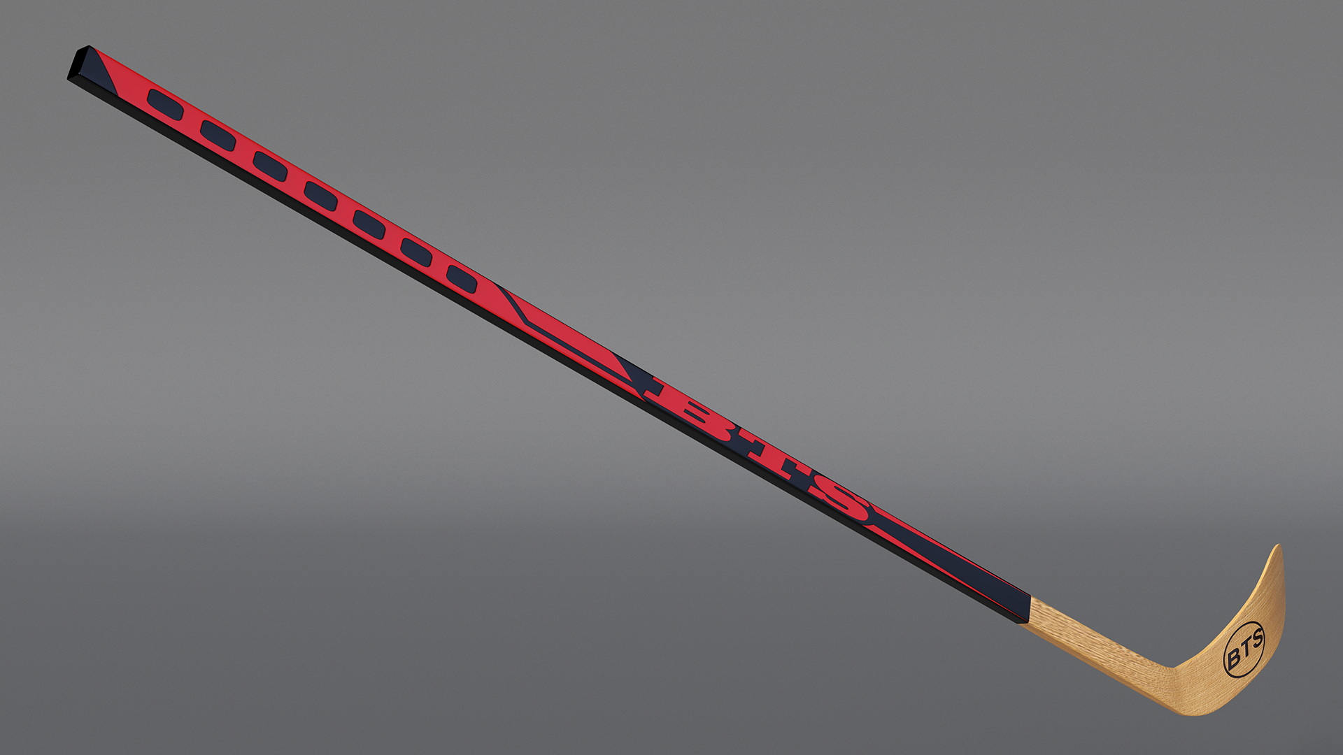 3D Ice Hockey Stick