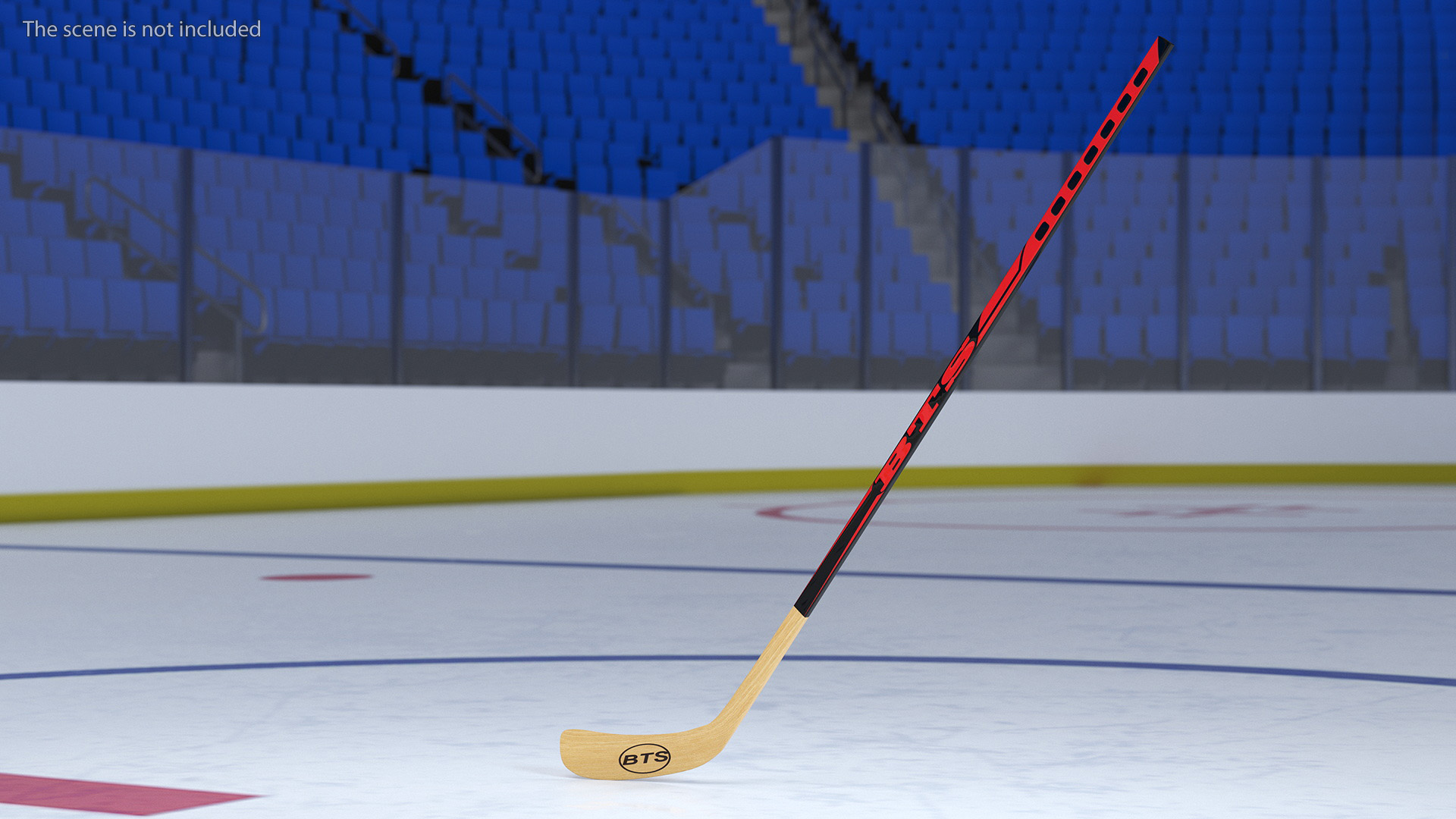 3D Ice Hockey Stick