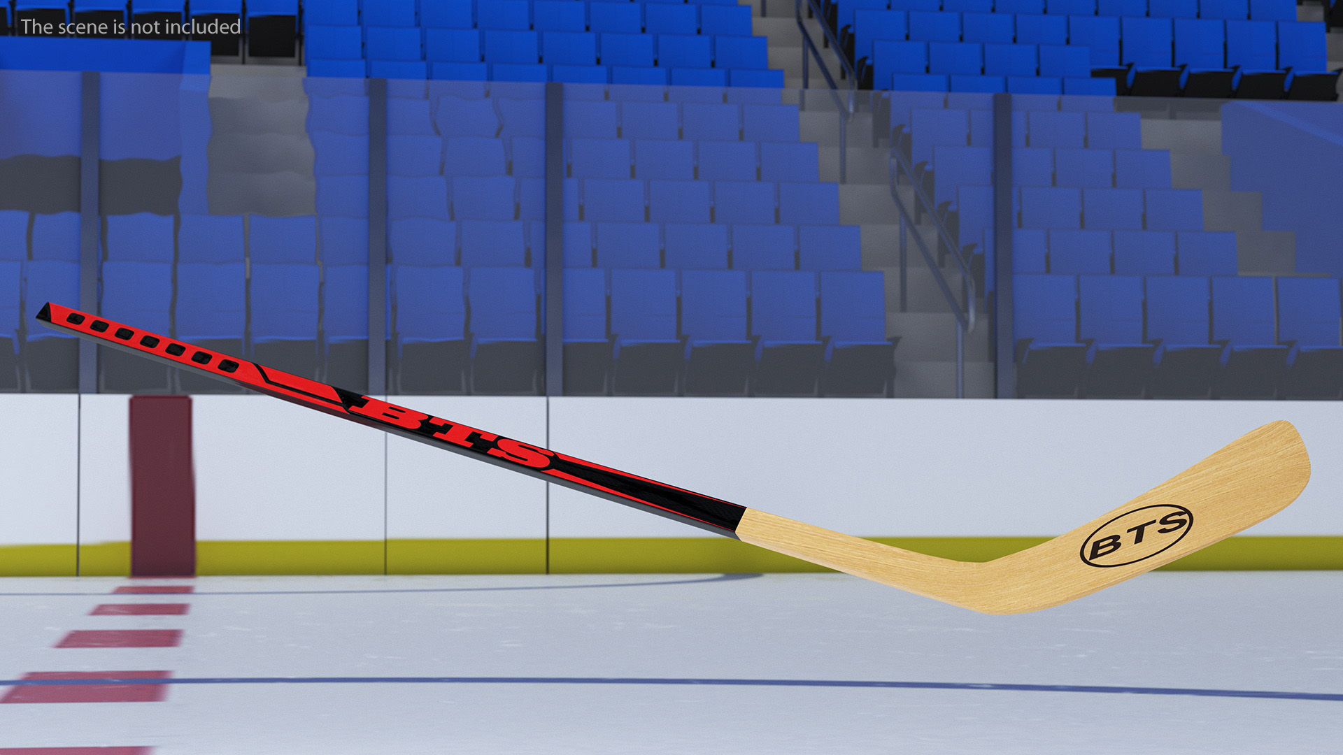 3D Ice Hockey Stick