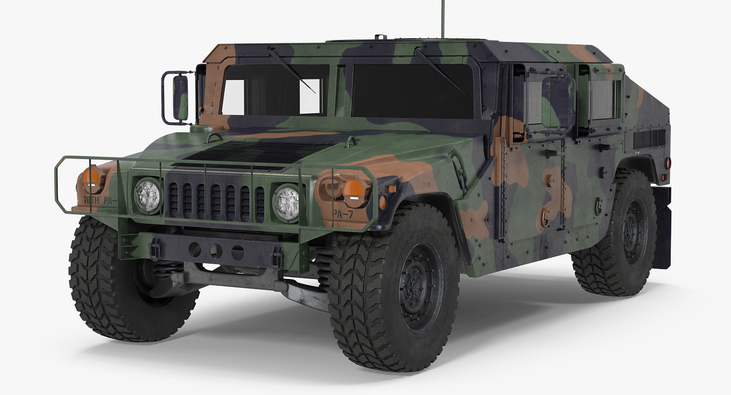 Humvee M1151 Camo 3D