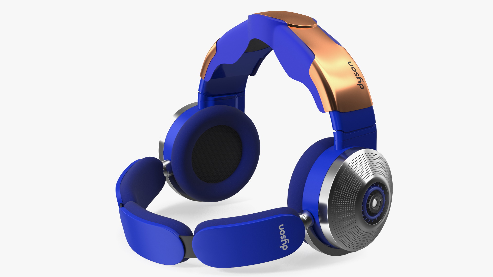 3D Orange Headphones Dyson Air Purifier