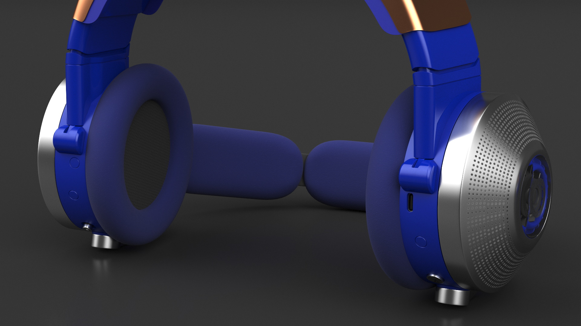 3D Orange Headphones Dyson Air Purifier