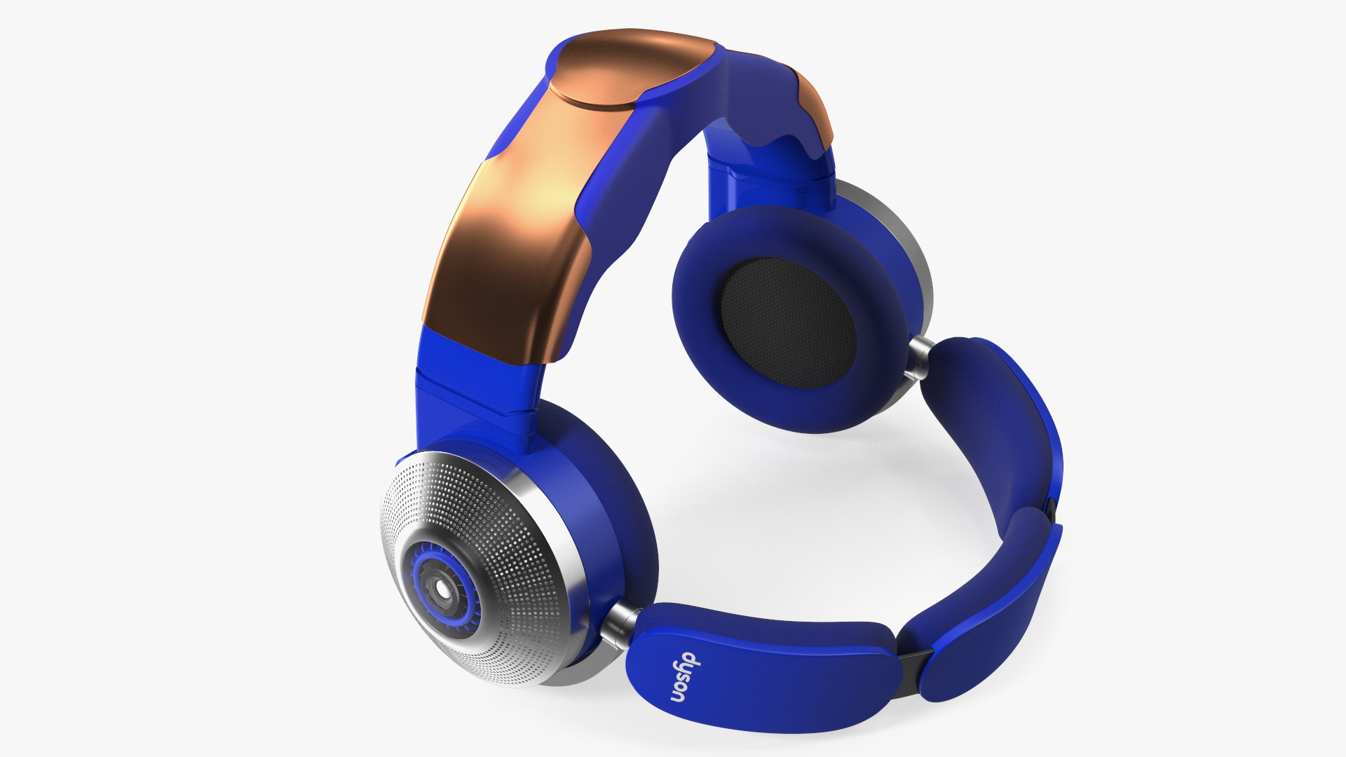 3D Orange Headphones Dyson Air Purifier