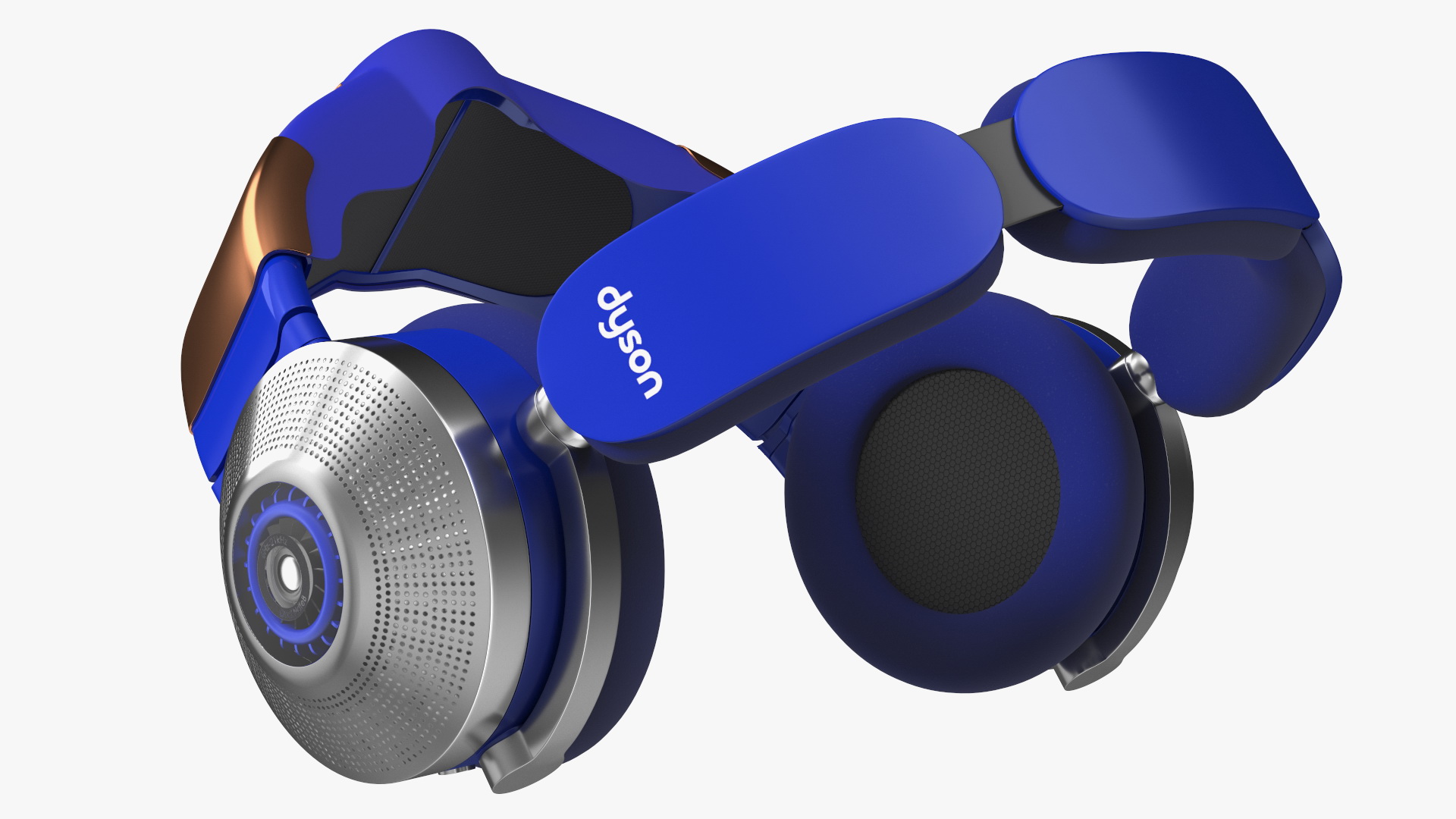 3D Orange Headphones Dyson Air Purifier