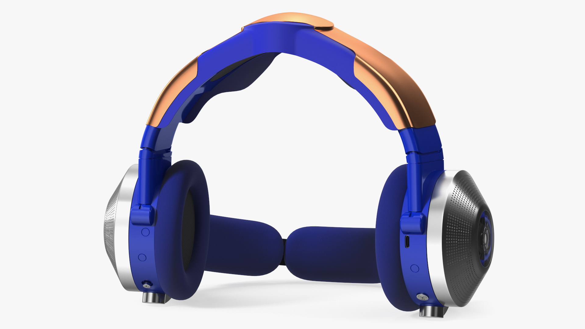 3D Orange Headphones Dyson Air Purifier