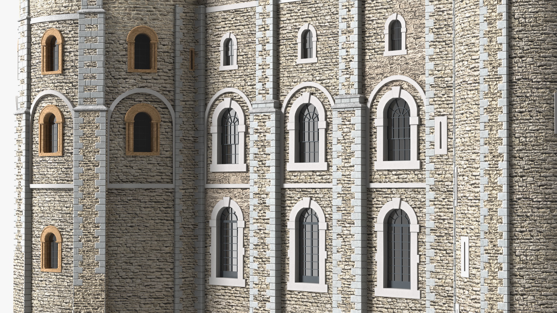 3D White Tower of London
