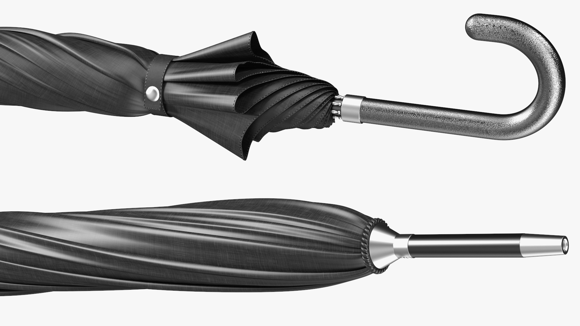 3D Metal Stand with Umbrellas