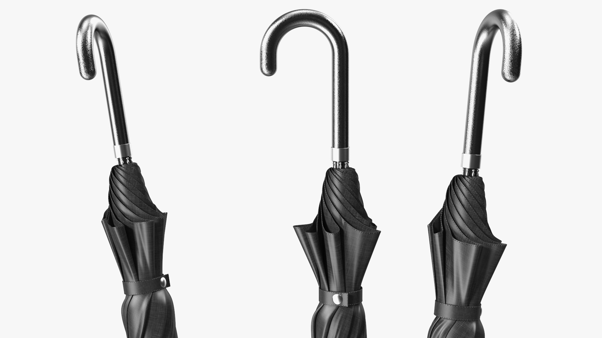 3D Metal Stand with Umbrellas