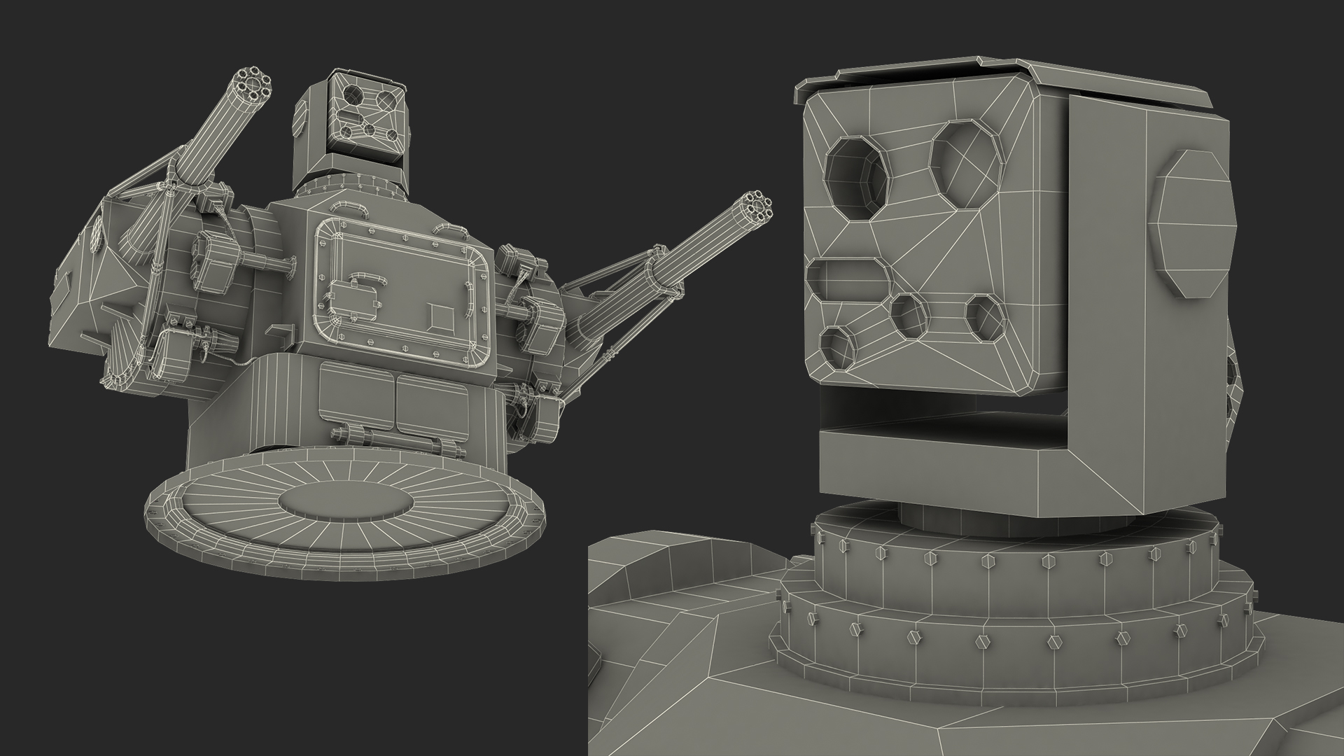 3D model ZRAK 3R99 PALASH Anti Aircraft Missile Artillery System