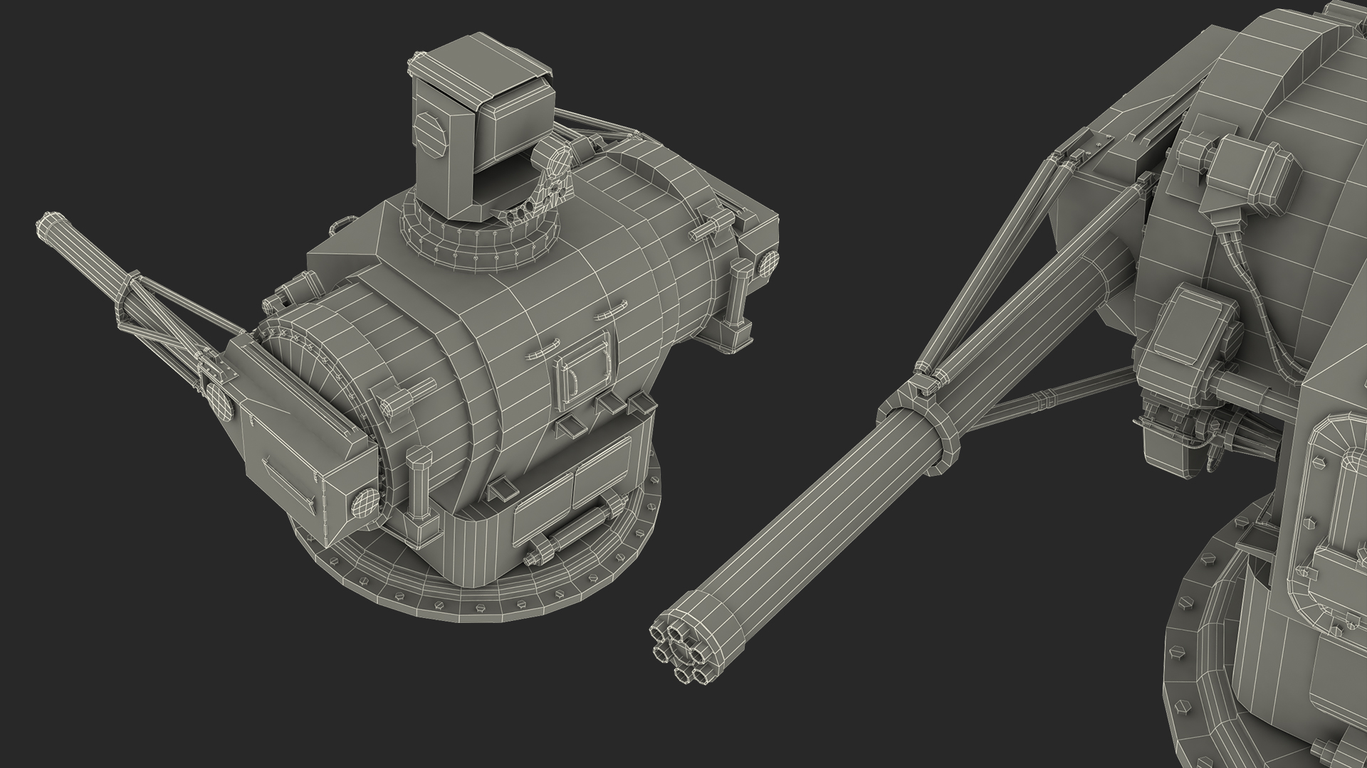 3D model ZRAK 3R99 PALASH Anti Aircraft Missile Artillery System