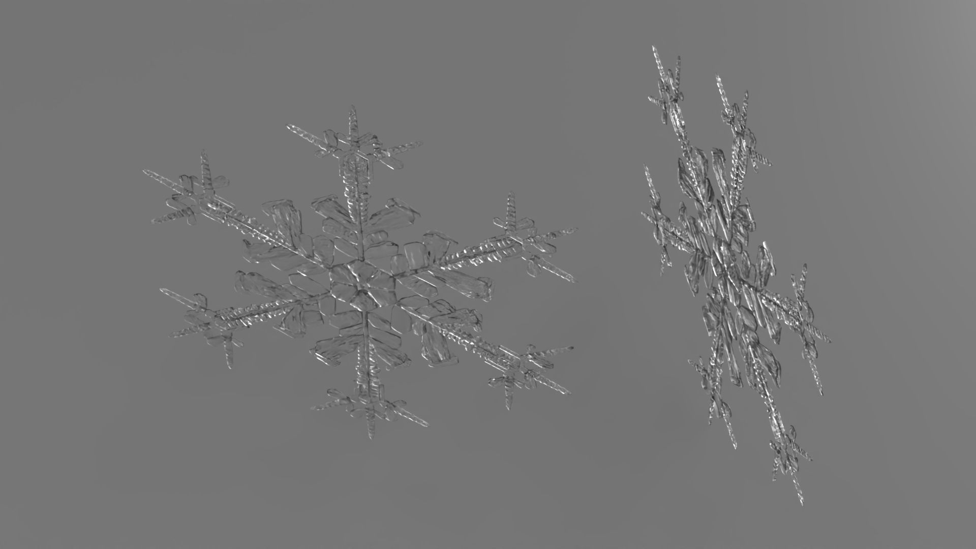 Intricate Snowflake 3D model