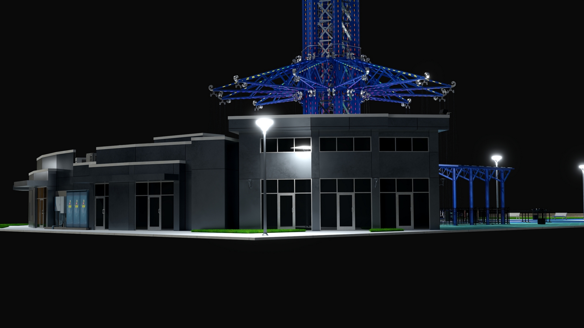 3D model Orlando StarFlyer Luminous Fur