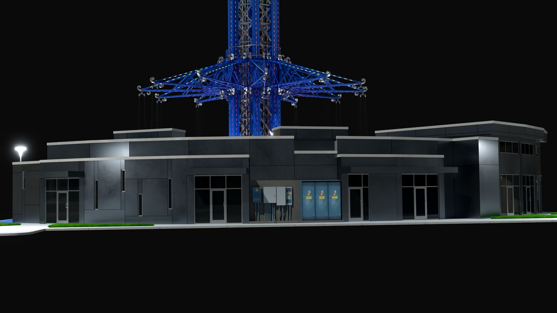 3D model Orlando StarFlyer Luminous Fur