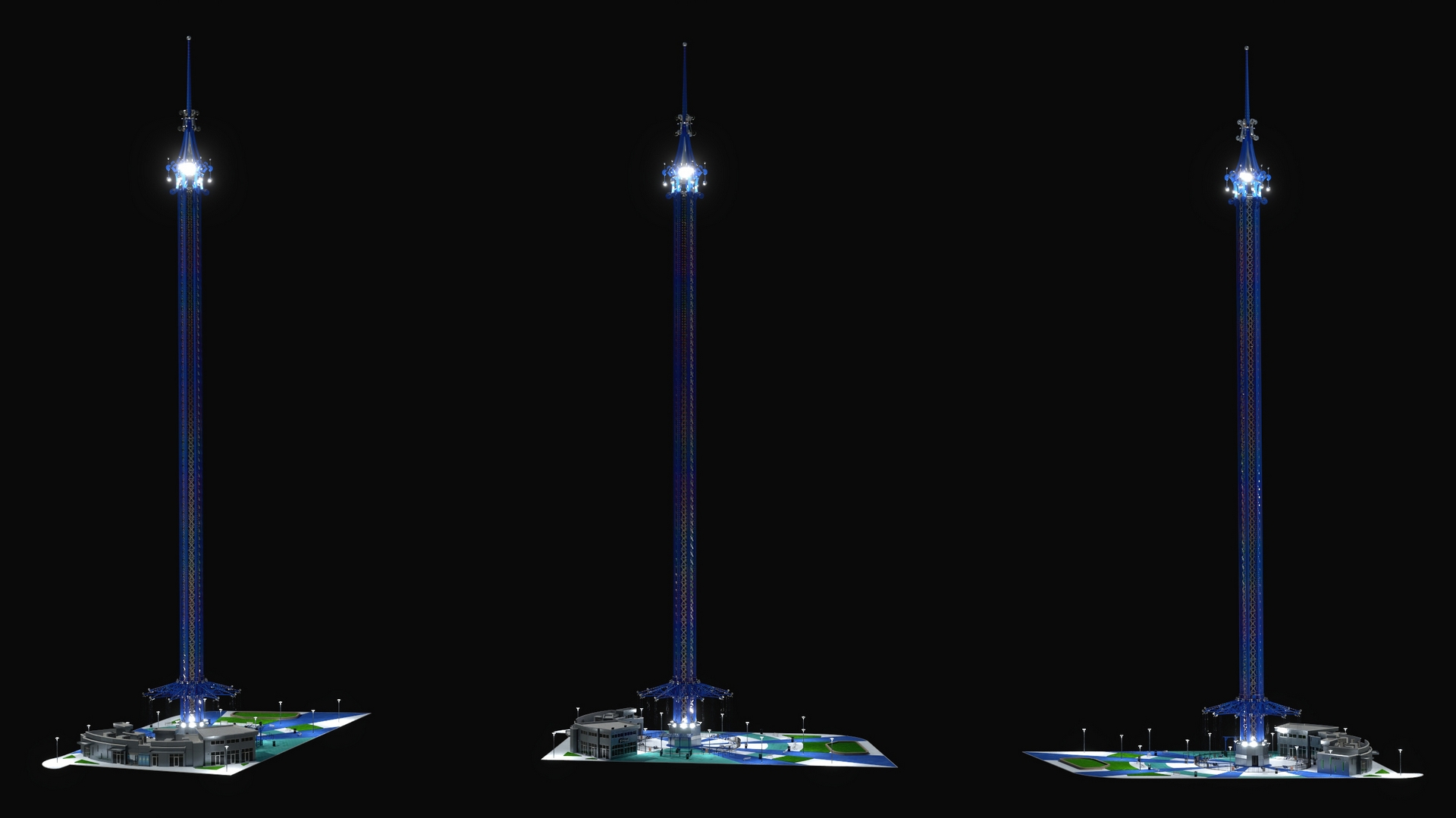 3D model Orlando StarFlyer Luminous Fur