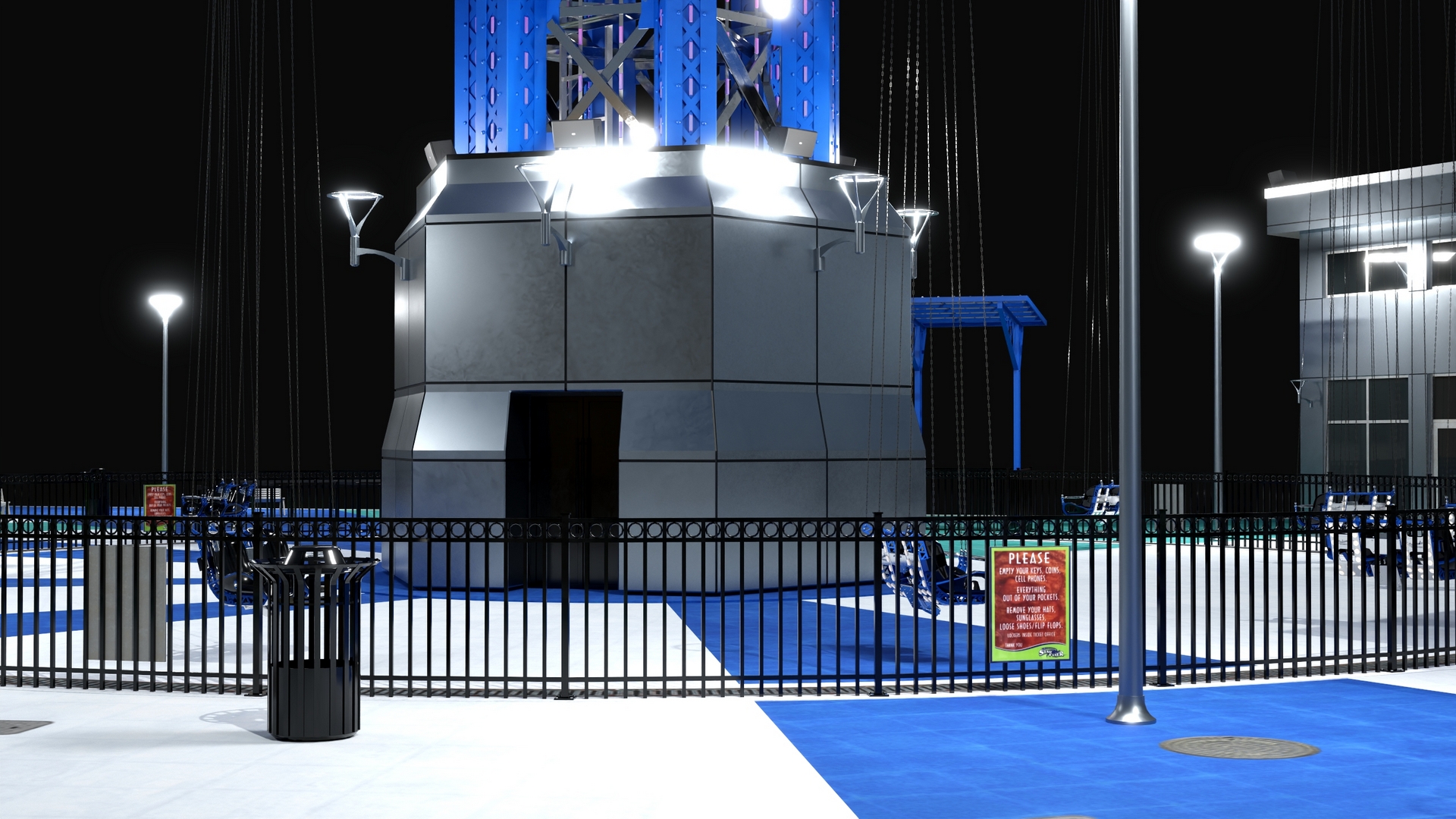 3D model Orlando StarFlyer Luminous Fur