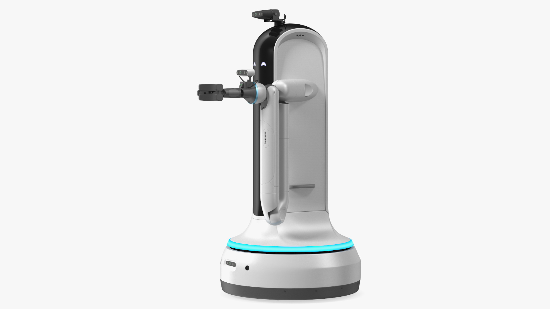 Samsung Bot Handy Smile Rigged for Modo 3D model