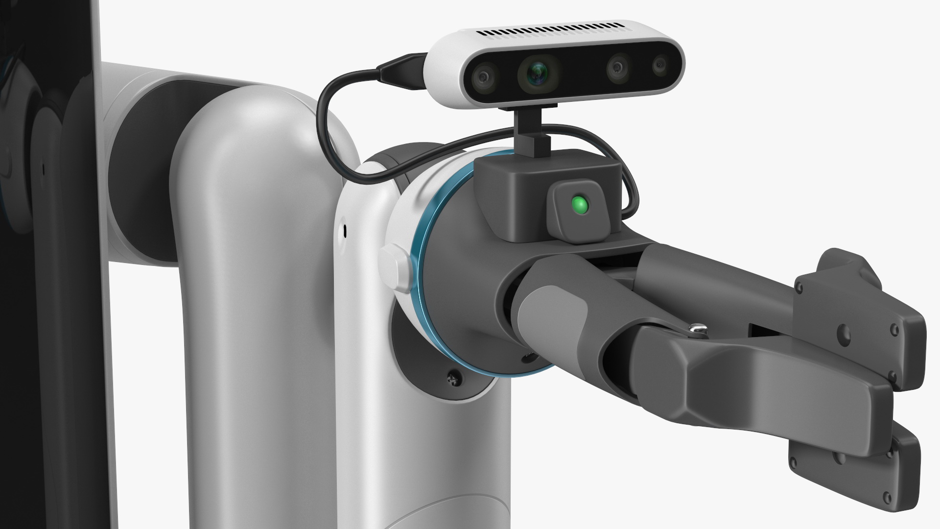 Samsung Bot Handy Smile Rigged for Modo 3D model