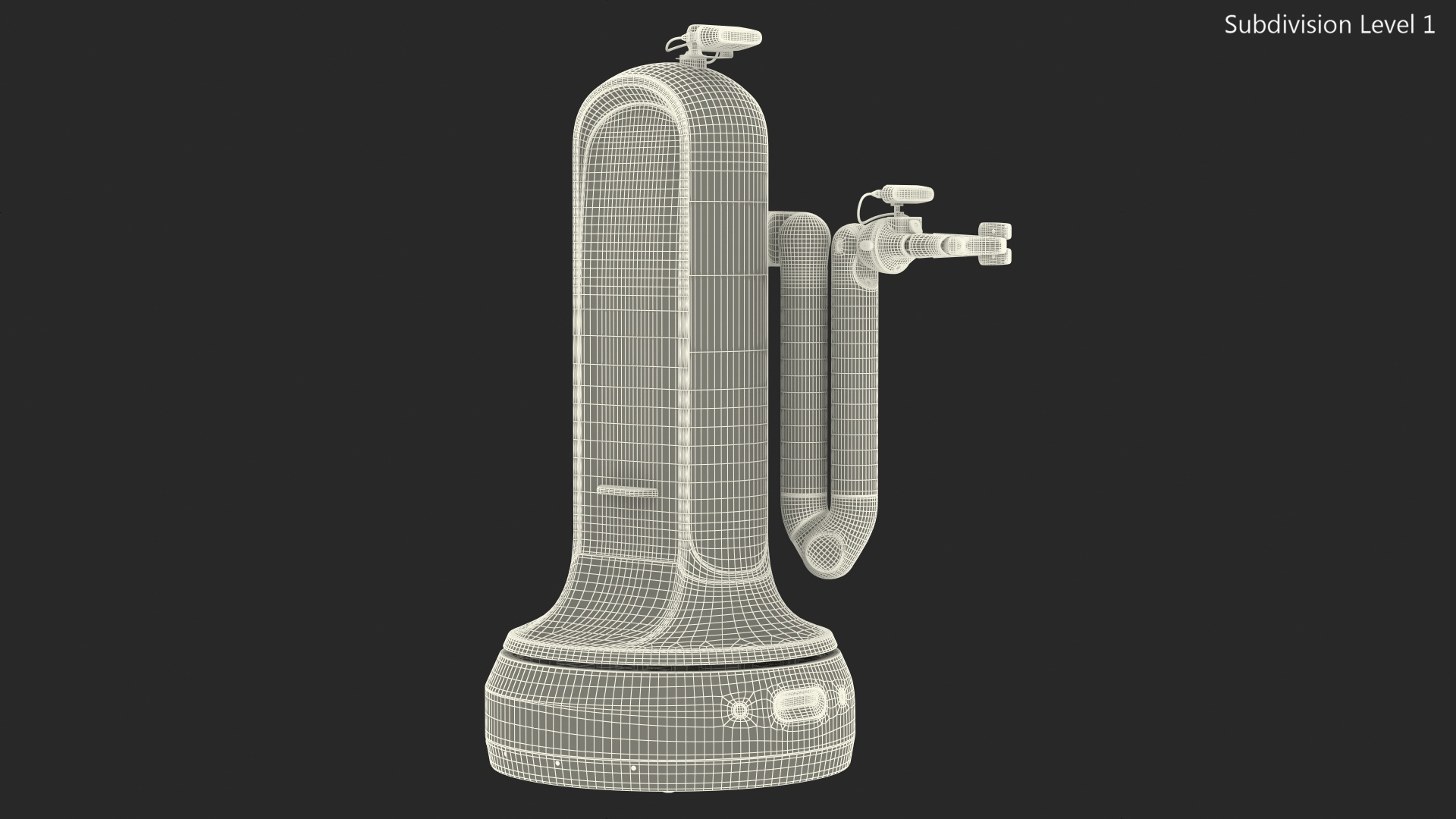 Samsung Bot Handy Smile Rigged for Modo 3D model