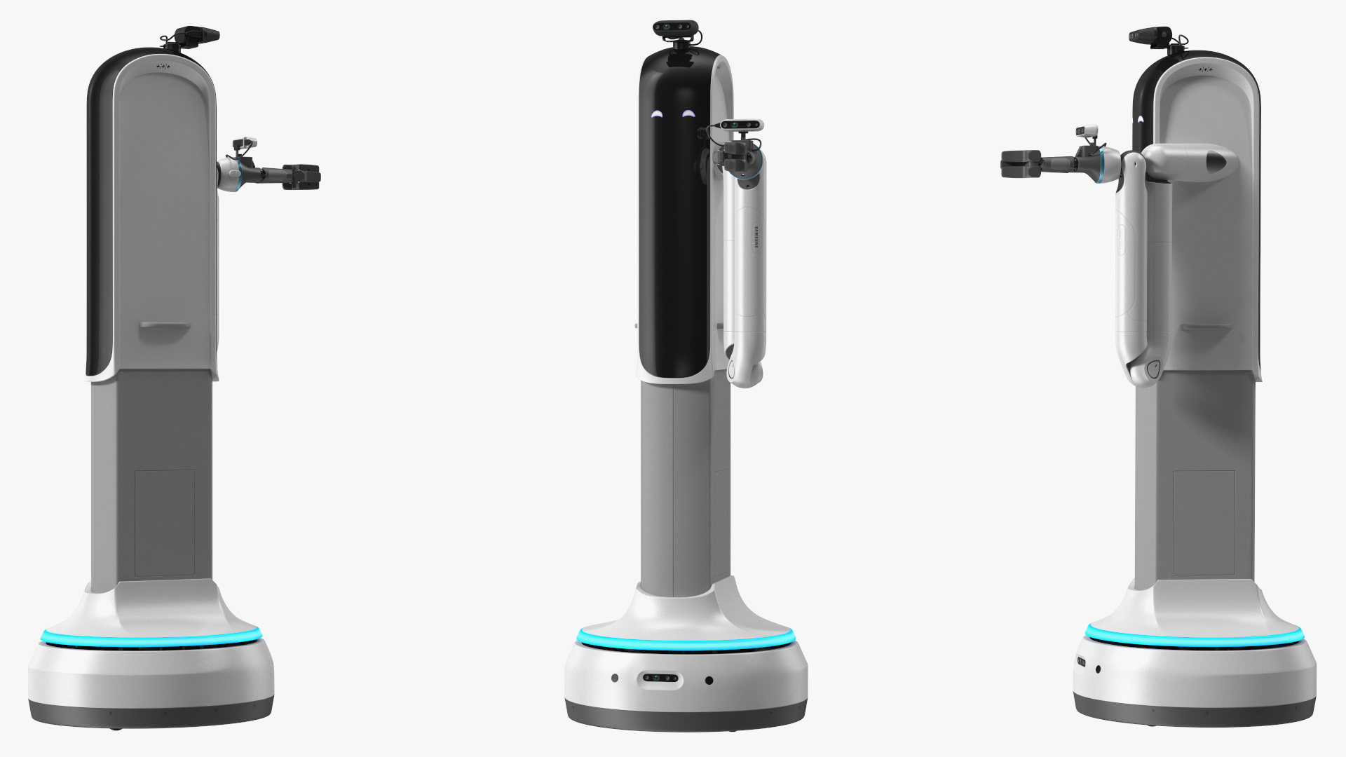 Samsung Bot Handy Smile Rigged for Modo 3D model