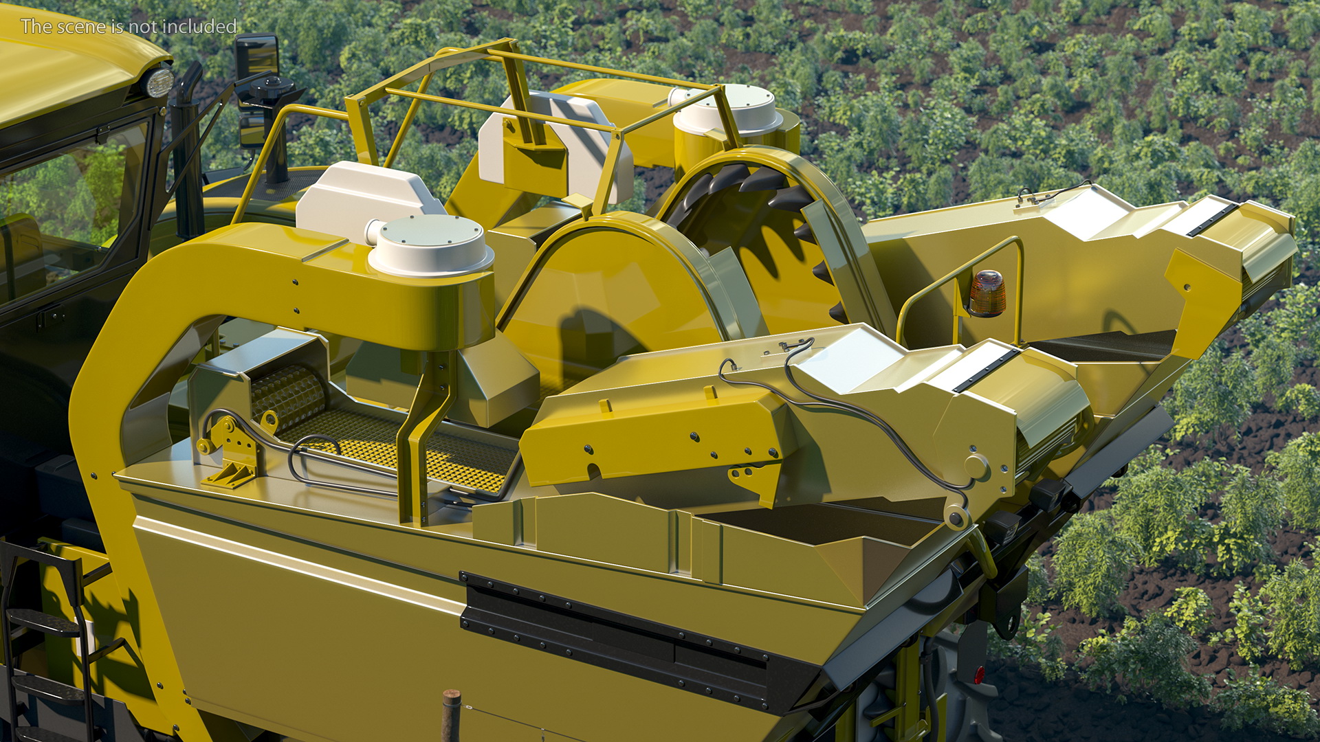 3D model Olive Harvester