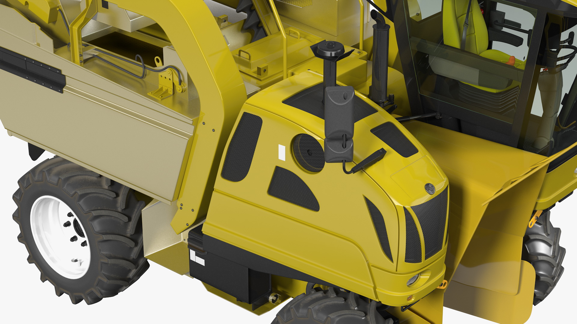 3D model Olive Harvester