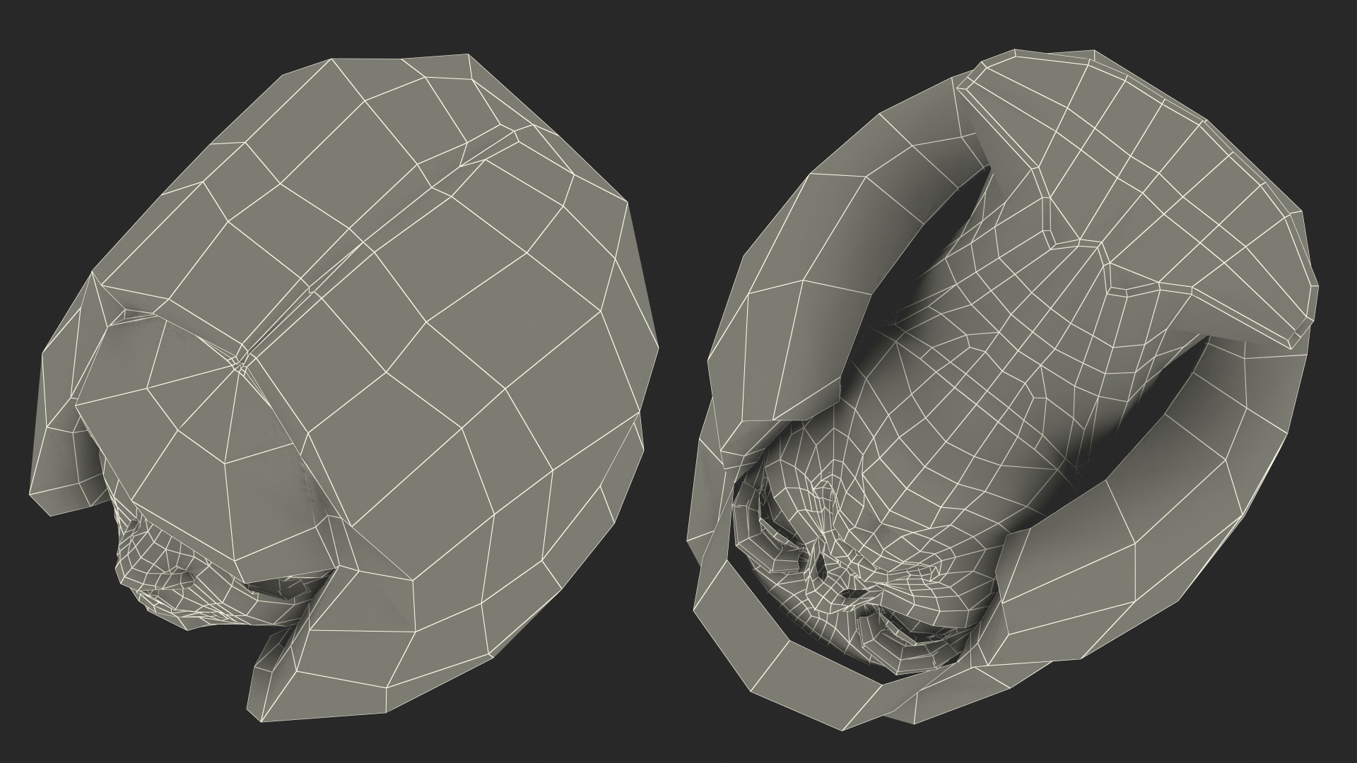 Girl Head 3D model