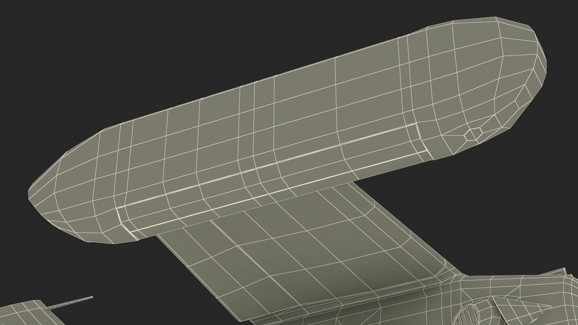 Hover Jet Dornier Do 31 Rigged for Maya 3D model