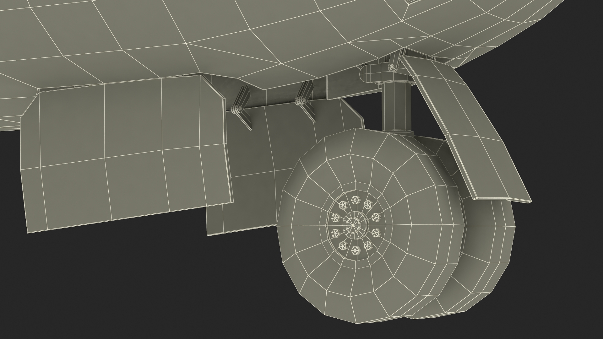 Hover Jet Dornier Do 31 Rigged for Maya 3D model