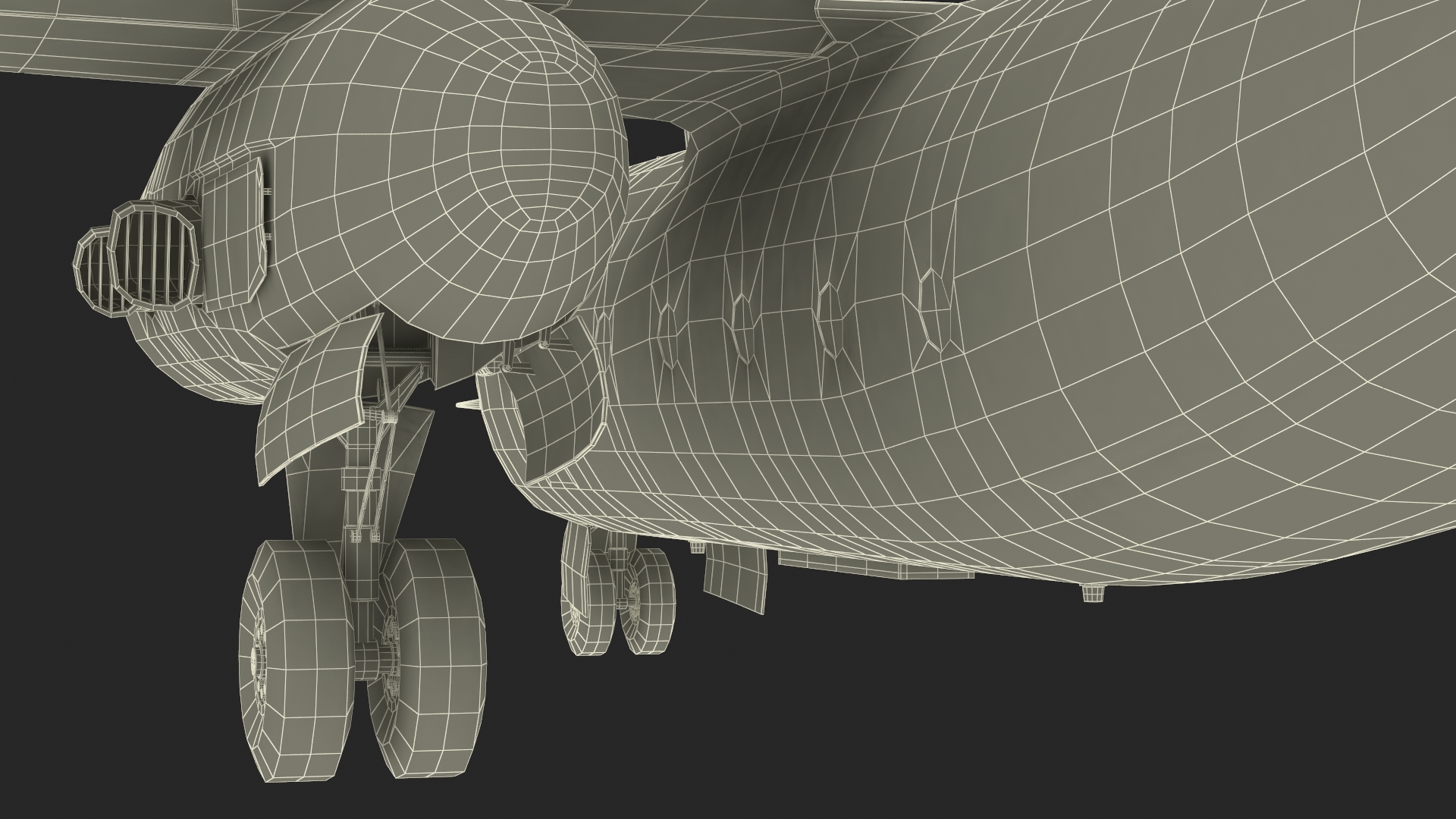 Hover Jet Dornier Do 31 Rigged for Maya 3D model