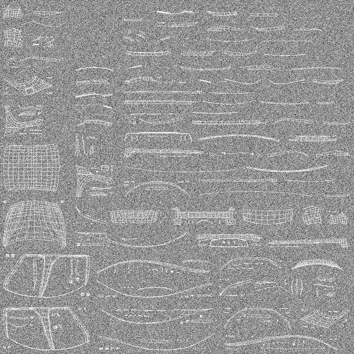 3D Executive Sedan Simple Interior