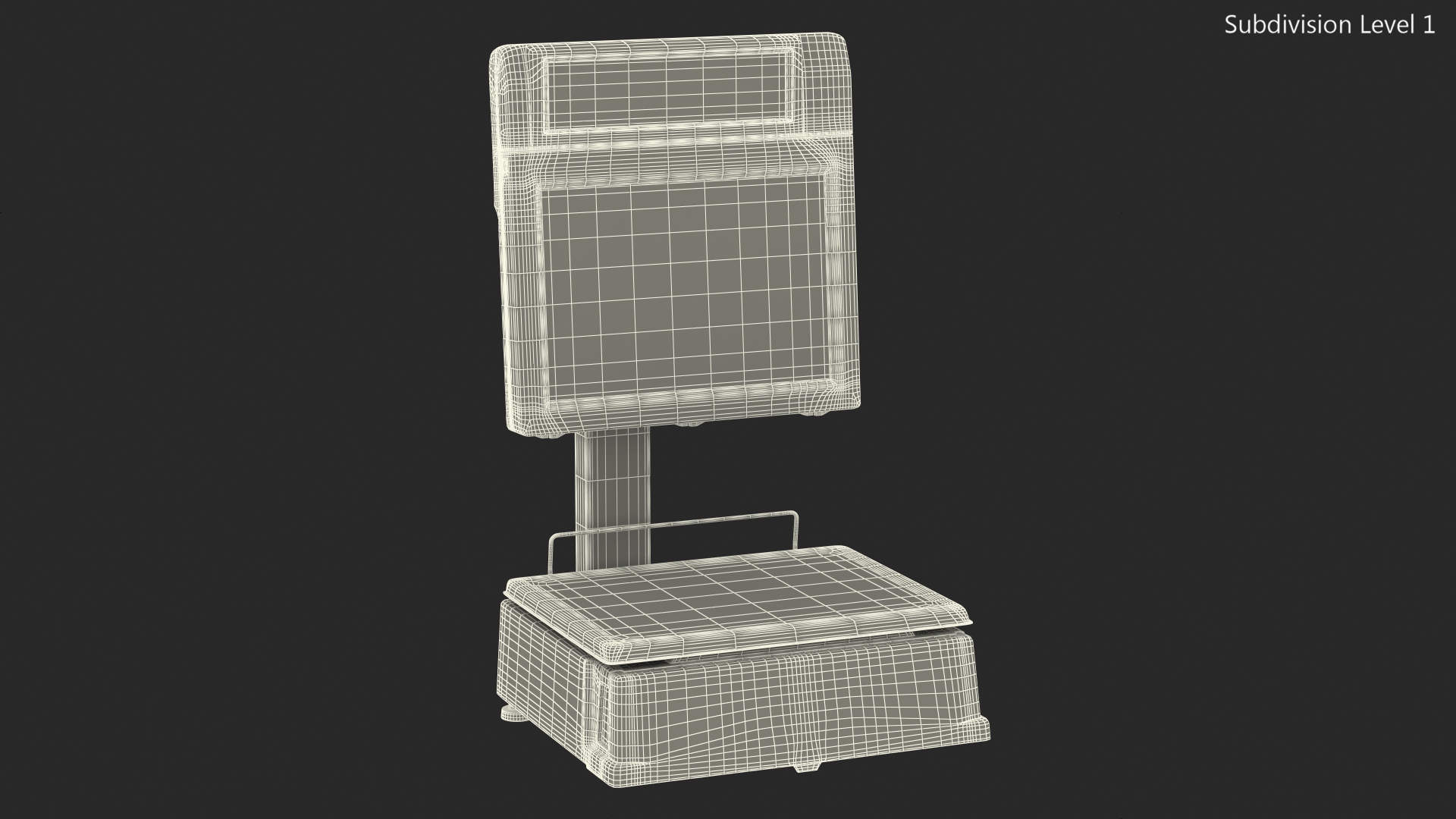 3D Self-service Scales Tornado with Digital Scoreboard