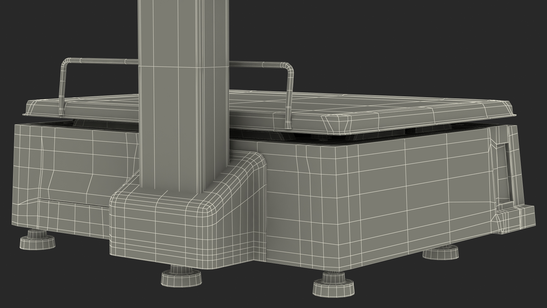 3D Self-service Scales Tornado with Digital Scoreboard