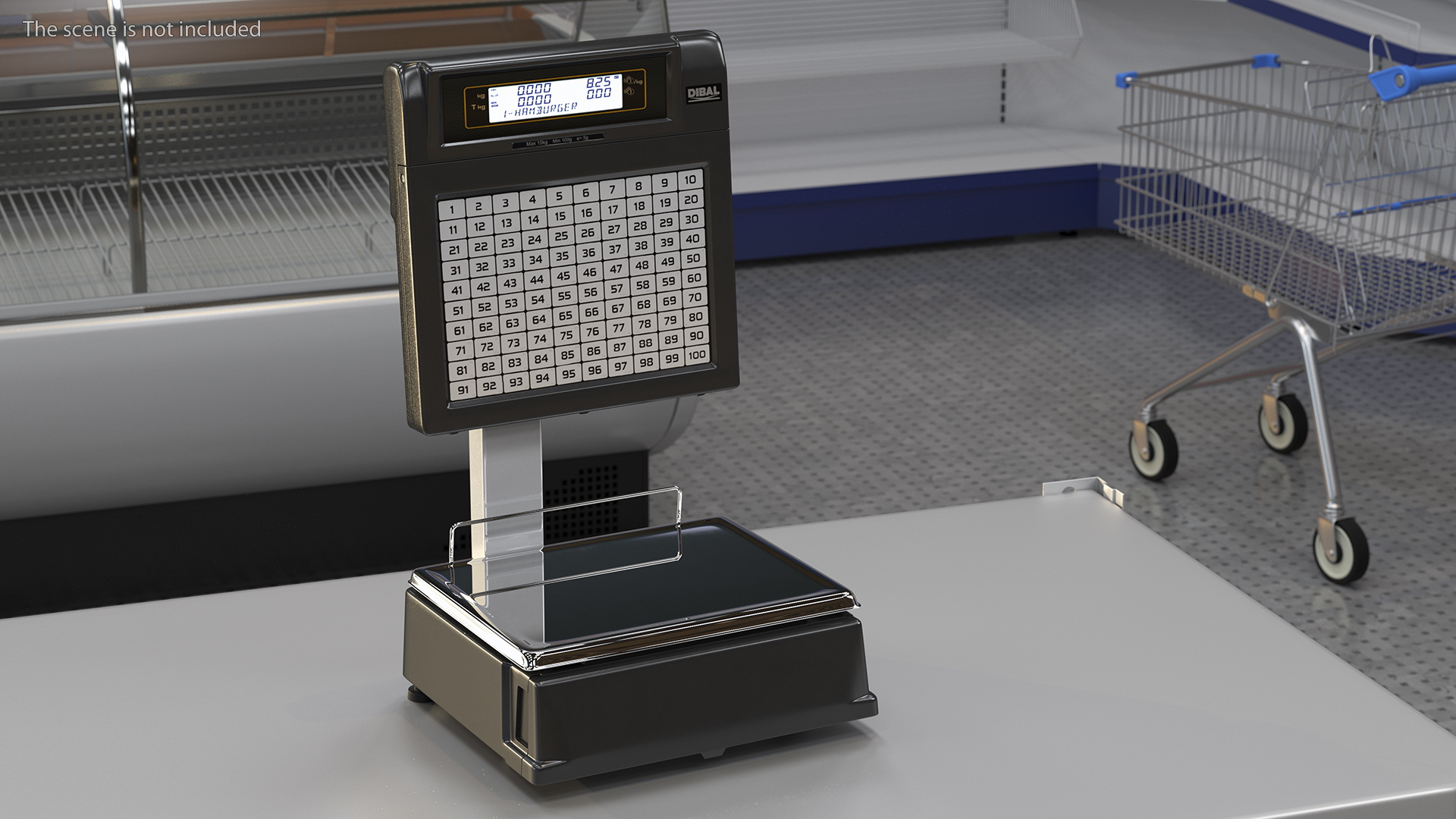 3D Self-service Scales Tornado with Digital Scoreboard