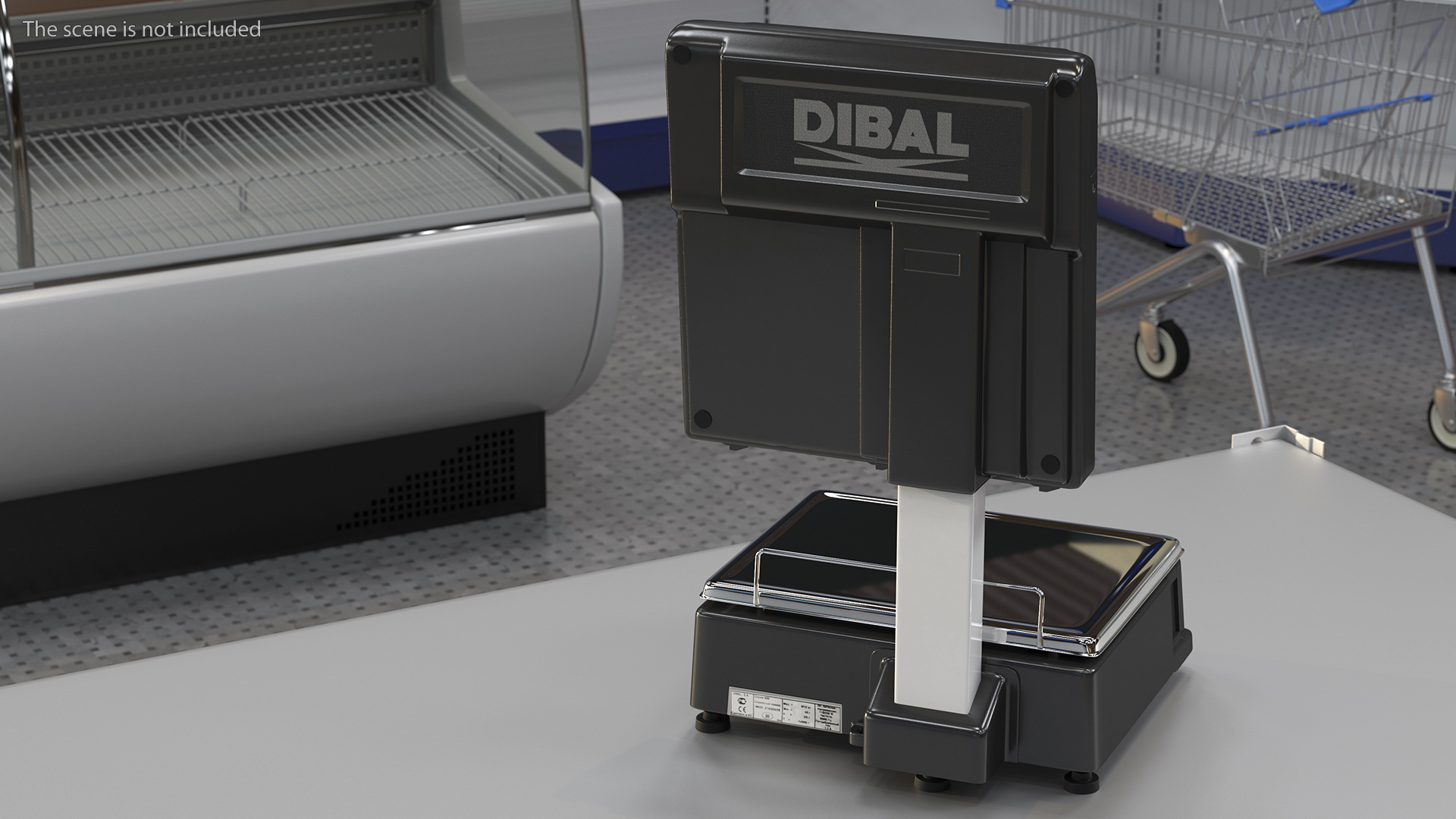 3D Self-service Scales Tornado with Digital Scoreboard