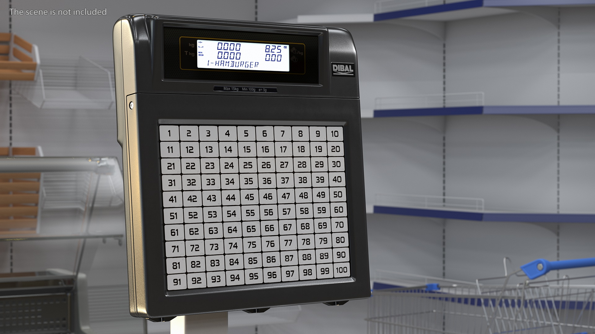 3D Self-service Scales Tornado with Digital Scoreboard