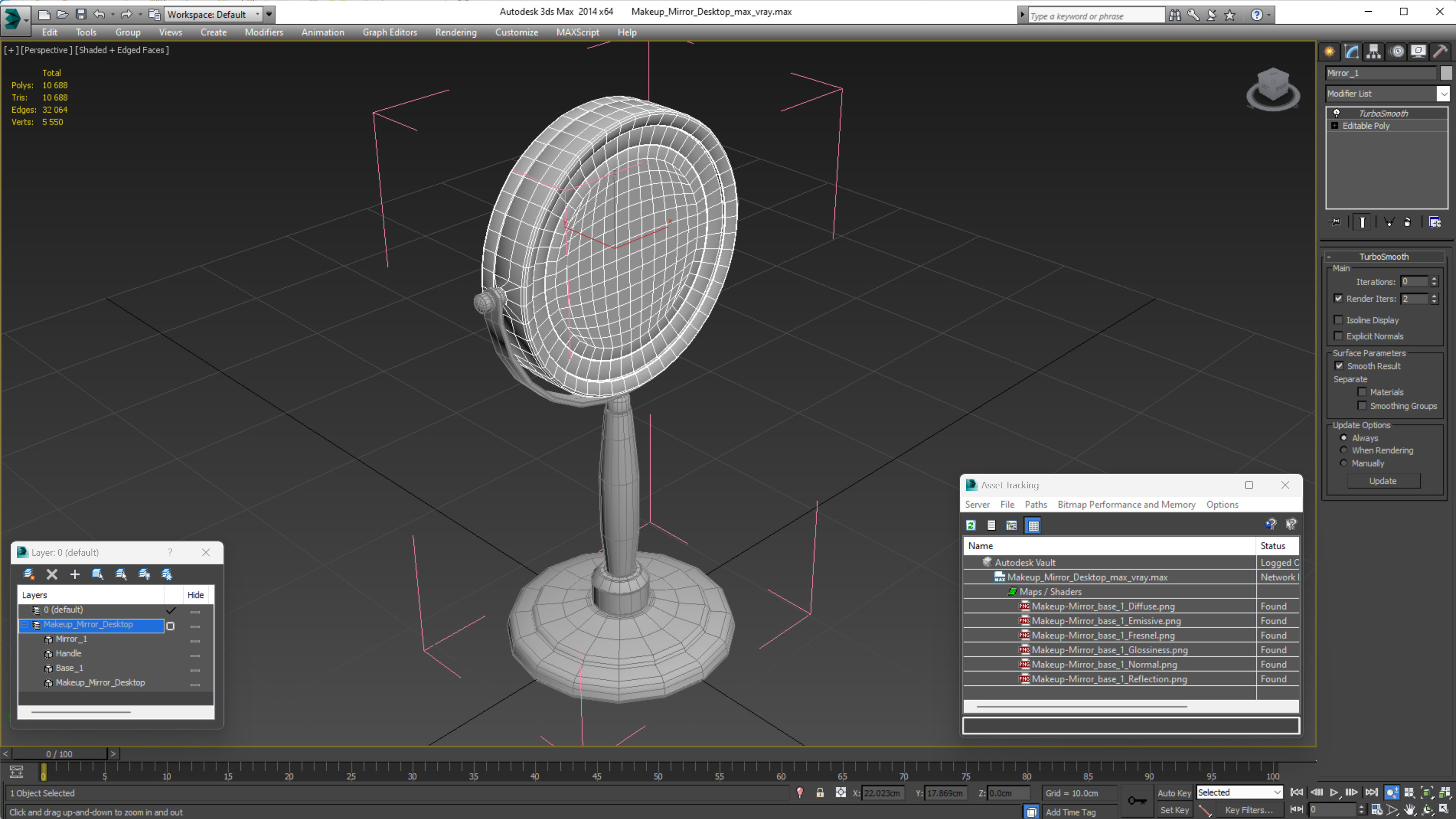3D Makeup Mirror Desktop