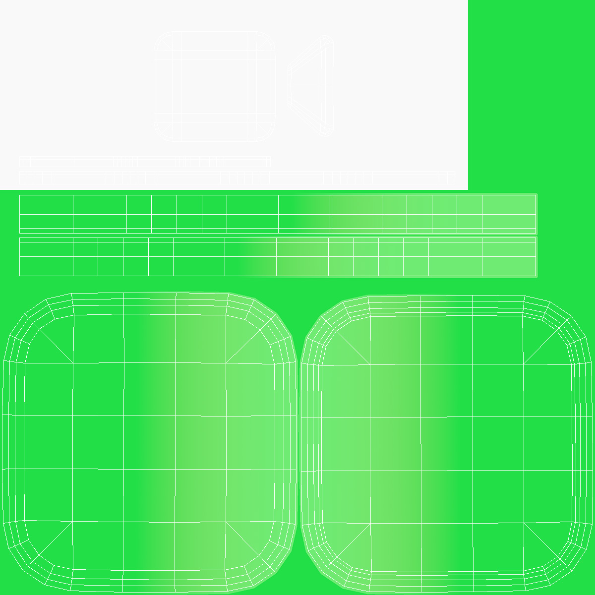 3D model iPhone iOS Face Time Icon