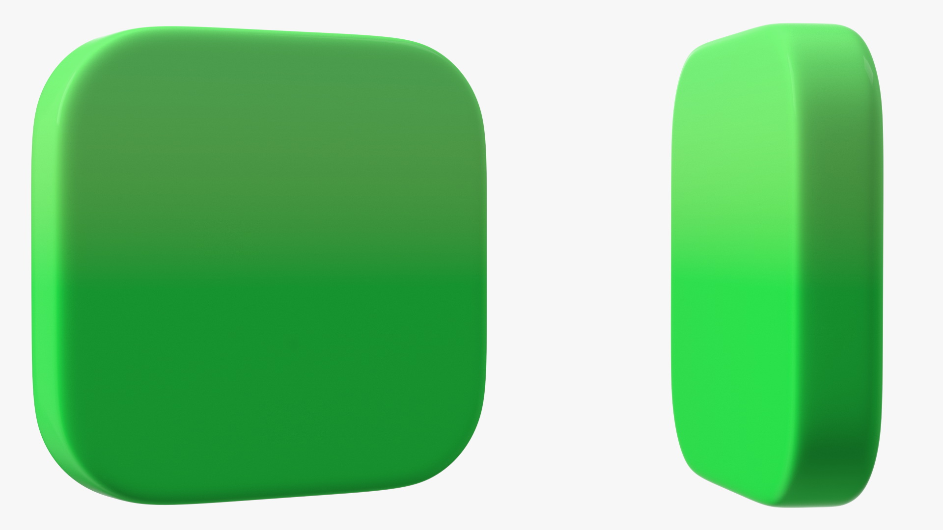 3D model iPhone iOS Face Time Icon