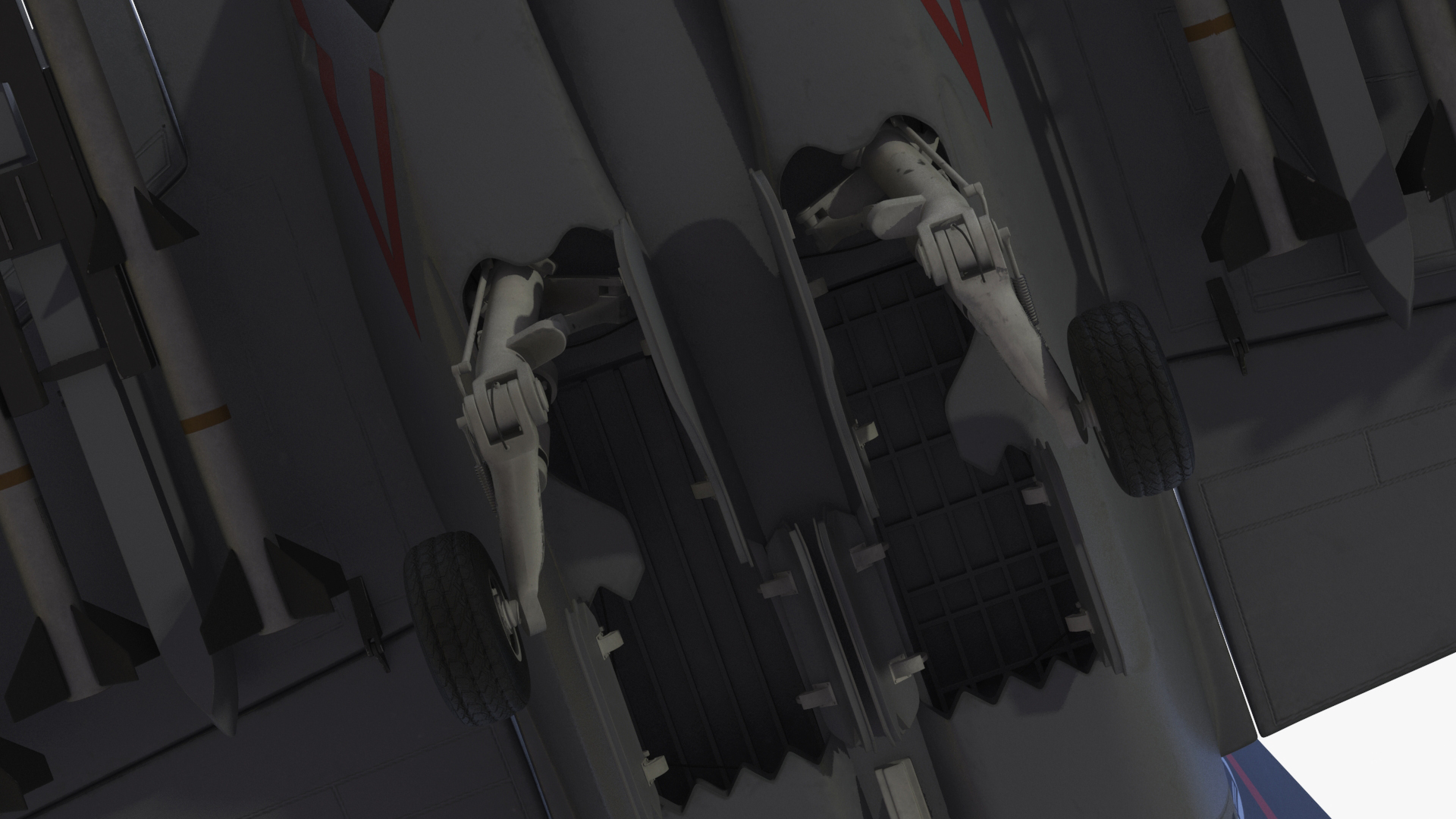 3D Fighter FA 18E Tophatters Rigged for Cinema 4D