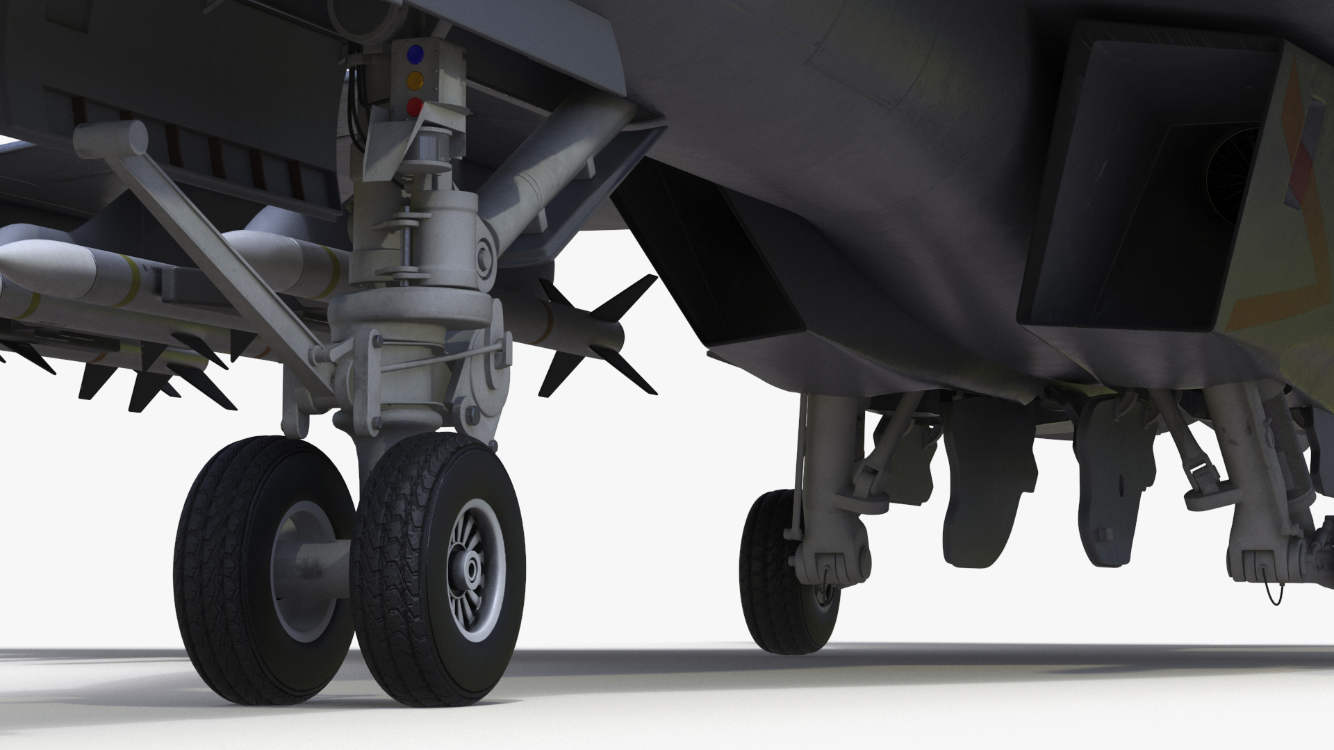 3D Fighter FA 18E Tophatters Rigged for Cinema 4D